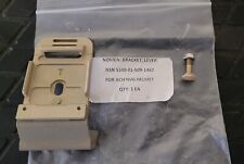 NEW ACH HELMET NVG LEVER MOUNT RHINO BRACKET BASE PLATE SHROUD TAN ONE HOLE picture