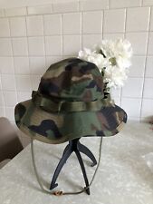 woodland camo boonie hat military 7 3/4” picture