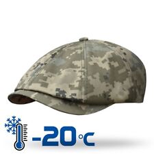 Warm eight-blade bike cap pixel ZSU, army pixel cap with ears Ukraine 2023 picture