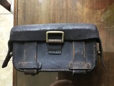 Vtg. Military WW1 WWI German Leather Ammo Pouch United Marked M-1888 Rare picture