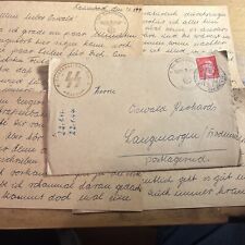 Rare WW2 German Feldpost Letter from Soldier or family Luftwaffe L picture