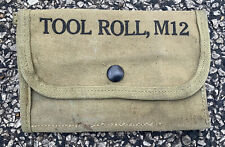 Original WWII WW2 US Military M12 Spare Parts Roll picture