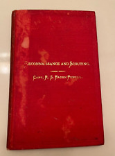 Robert Baden Powell Rarest Book -Reconnaissance & Scouting military books picture