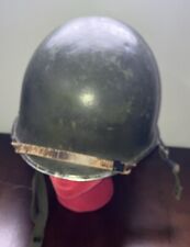 US Army Front Seam Swivel Bale M-1 Helmet & Westinghouse W108 Liner See Pic’s picture