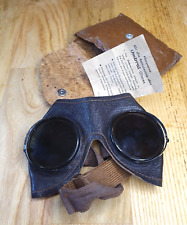 WW2 Original Wehrmacht German Motorcycles Googles Eye Glasses. CARL.ZEISS picture
