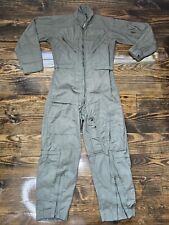 USAF Military CWU-27/P Flyers Coveralls Flight Suit Uniform Mens Size Small 36 picture