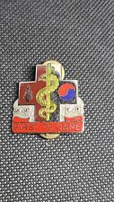 VINTAGE US Army 14th COMBAT SUPPORT HOSPITAL Badge Pin  picture