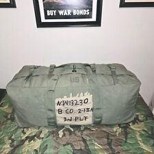 US Military Improved Duffel Bag ZIPPERED USGI 8465-01-604-6541 Service Grade picture