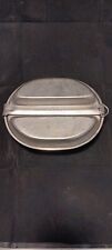 Vintage U.S. Military Mess Kit. MFG 1965. Small Dent On Bottom. Great Shape.  picture