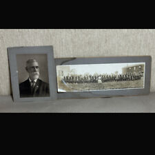 2 1911 GAR Cabinet Card Photographs 46th Annual Reunion 20th Ct Soldier I'ded picture
