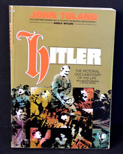 Vintage Book hitler by John Toland The pics Documentary of his Life picture
