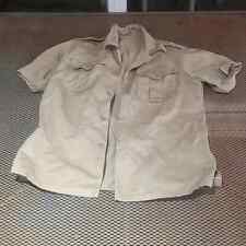 Vintage US Army Military Shirt Size Medium 8405-292-9383 Short Sleeve picture