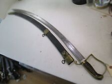 US WAR OF 1812 SWORD AND SCABBARD UNMARKED DECEINT CONDITION #A10 picture