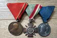WW2 Austro/Hungarian Medal for Bravery Medal Group 100% Original picture