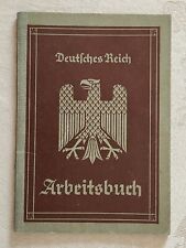 WW2 German document, workbook 1935 picture