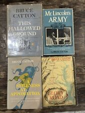 4 books by Bruce Catton on the Civil War Hallowed Ground Lincoln Appomattox Road picture