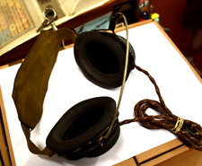 Vintage WW2 GI-J Radio Headphones picture