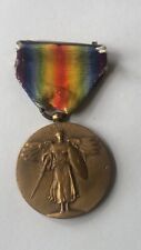Antique WW1 WWI C1918 Victory Medal ORIGINAL true To Era Military Pin  picture