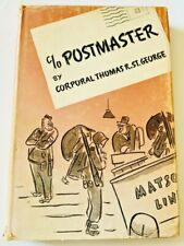 C/O  Postmaster by St. George 1943 edition hardcover military war army corporal picture