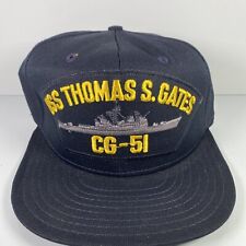 US Navy USN Ship baseball hat/cap USS THOMAS S GATES CG-51 US Naval Snapback Dad picture