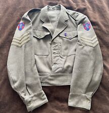 1944 Control Commission Germany Battle Dress Blouse CCC Post WW2 picture