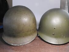 US WW2 Helmet front seam with liner picture