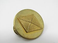 Military Pin Button Brass Vintage picture
