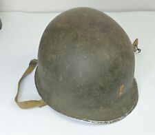 Original WWII Fixed Bale McCord M-1 Helmet w/ liner picture
