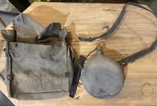 Antique Military Canteen and Bag picture