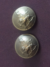 Lots Of 2 persian Pahlavi  Military Coat Brass Button picture