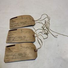 Vietnam Era US Military Field Medical Cards Tags Army picture