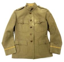 WW1 US Army Medical Corp Medic Tunic Uniform Jacket W/ Collar NAMED & Dated 1918 picture