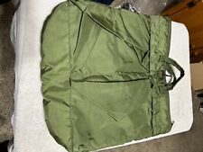FLYER'S HELMET BAG NYLON QUILT LINED OD GREEN TOTE picture