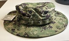 NWT NWU Type III Navy Seal AOR2 Digital Woodland Boonie Hat SUN COVER size L picture