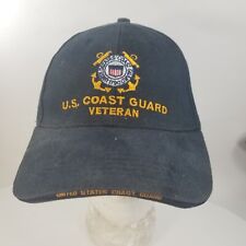 US Coast Guard Veteran Corp, Military Cap/Hat Blue Yellow Anchor picture