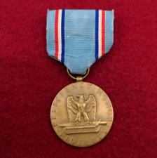 Post WWII/2 USAF Good Conduct Medal with ribbon crimp broach picture