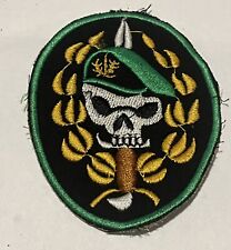 US Special Forces Patch Black OPS Dagger Deaths Head Vietnam War Military Badge picture