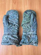 Russia army winter camo mittens 