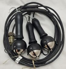 Set Of 3) Military WWII Vehicles Cole Hersee Clamshell Trouble Lights W/Bulbs picture