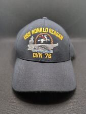 Vintage Navy Hat USS Ronald Reagan CVN-76 picture