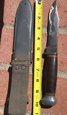 US Navy WW2 PAL RH-35 MK 1 Fighting Knife with correct sheath picture