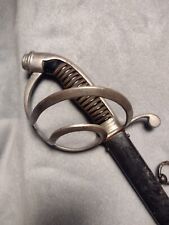 German Bavarian WW1 Officer's Sword Engraved Blade Carl Eickhorn RARE picture