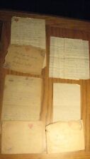 4 WW1 LETTERS FROM AEF SOLDIER LT. BREWER 309TH INF. 78TH DIVISION FRONT LINES picture