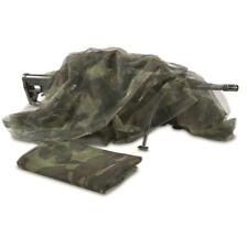 Military Woodland Sniper Veil - Army Mesh Camo Netting - Made in USA - 5' x 8' picture
