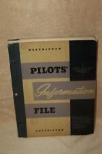 WWII February 1944 Restricted Pilot's Information File Book Army Air Forces picture