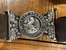 London Scottish Volunteers Belt And Buckle picture