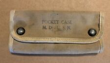 Original WW2 MEDICAL US NAVY MD  POCKET CASE Corpsman picture