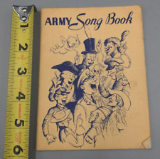 WWII/2 US Army Song Book 1941 contract. picture