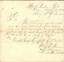 Post Civil War Document - Veteran Reserve Corps - New York - 1865 picture