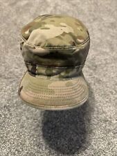 Army Issued Multi Camouflage Cap Hat 7 1/4 With Roman Patch picture